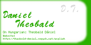 daniel theobald business card