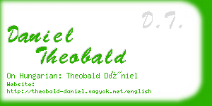 daniel theobald business card